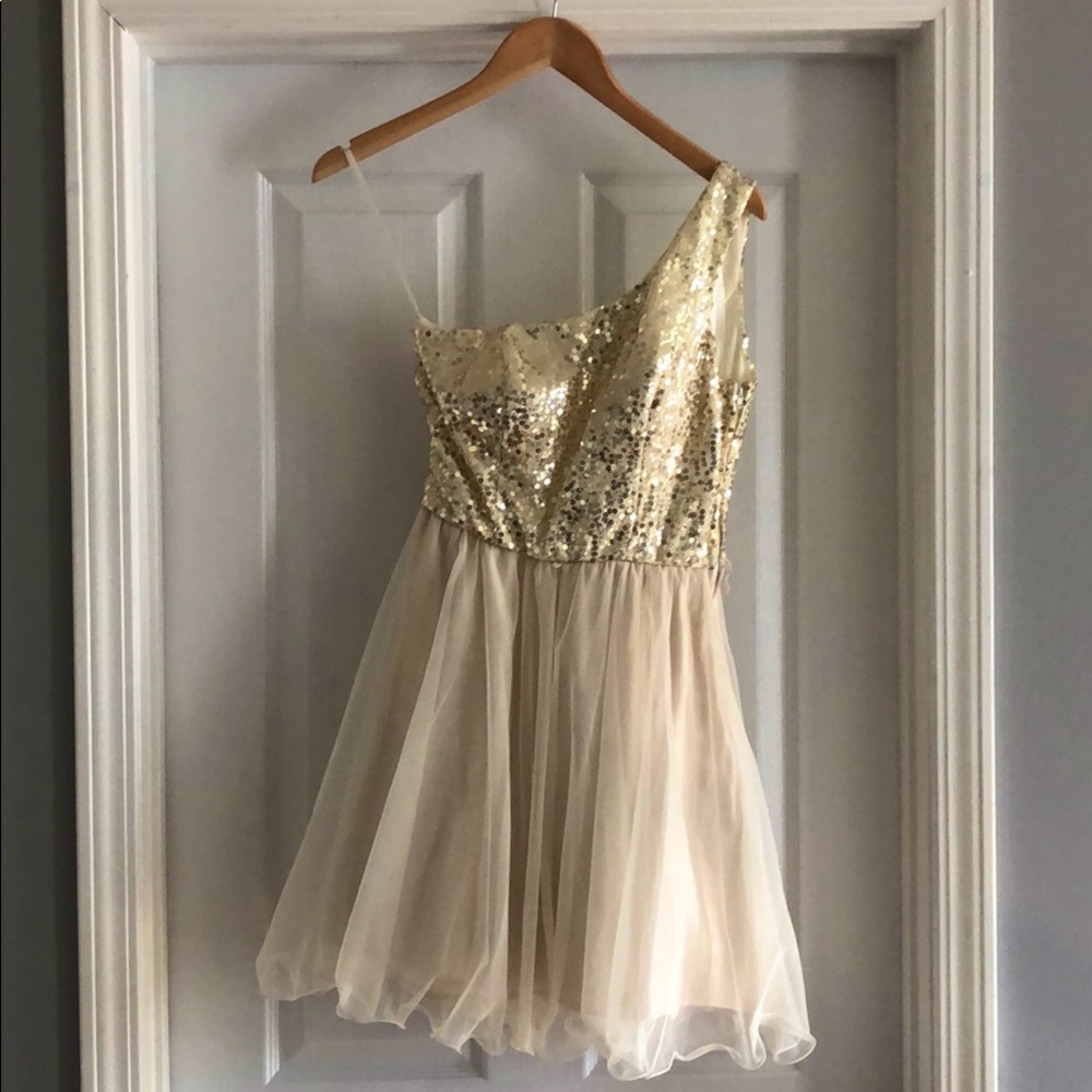 Delias One-Shouldered Sequin Dress